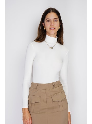 ASSUILI Kaschmir-Body in Weiß