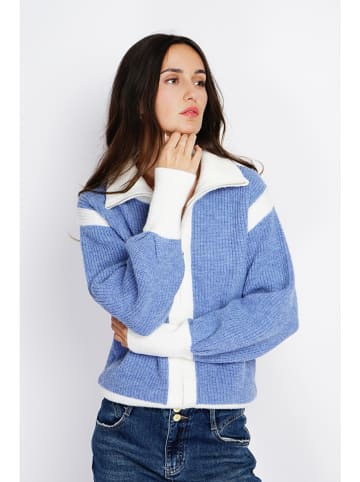 ASSUILI Vest blauw/wit