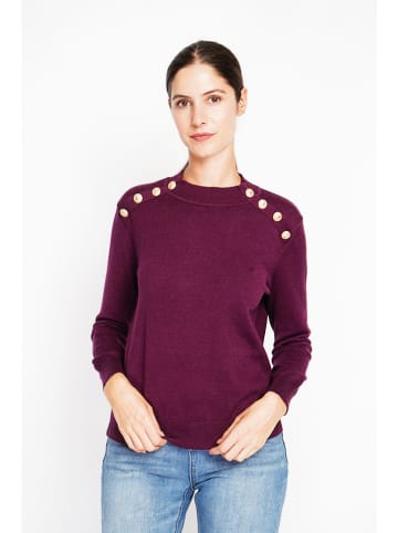 ASSUILI Pullover in Lila