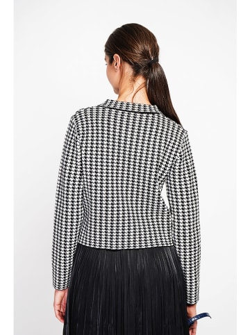 ASSUILI Blazer zwart/wit