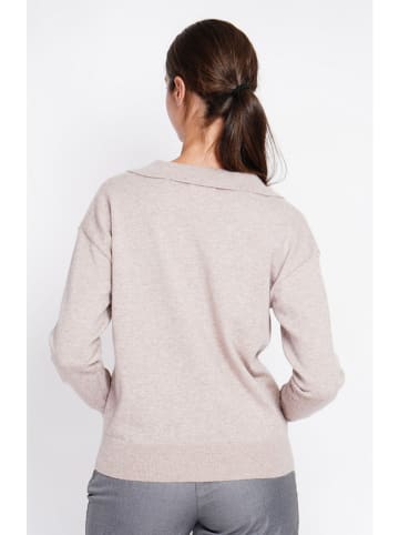 ASSUILI Pullover in Taupe