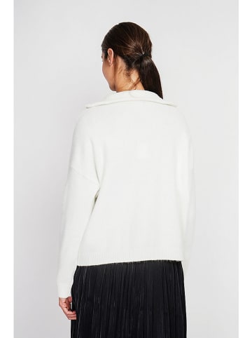 ASSUILI Pullover in Weiß