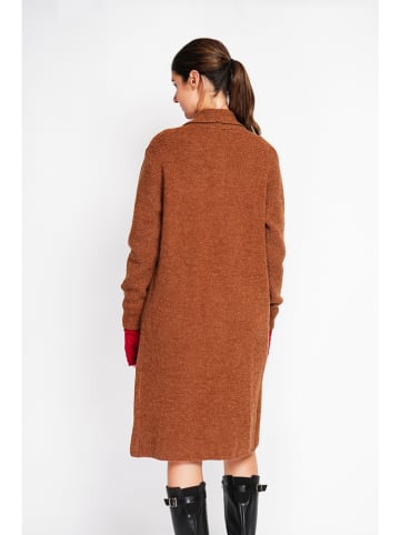 ASSUILI Cardigan in Hellbraun