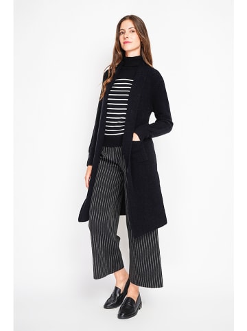ASSUILI Cardigan in Schwarz