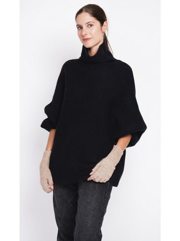 ASSUILI Sweter w kolorze czarnym