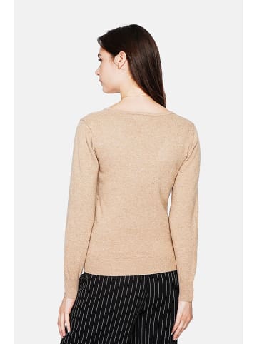 ASSUILI Pullover in Hellbraun