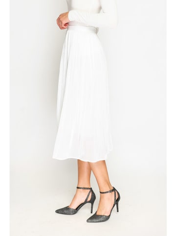 ASSUILI Spódnica w kolorze białym