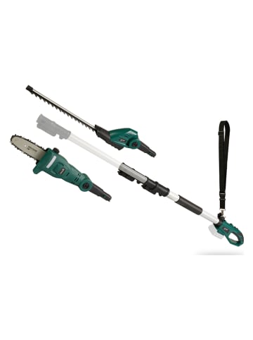 Lifa Living  2-in-1 Astsäge und Heckenschere "CHPS21" in Grün