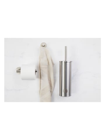 Lifa Living 3tlg. Set: Toilettengarnitur in Silber