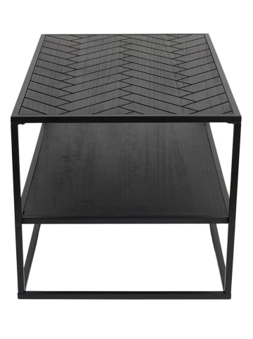 Lifa Living Couchtisch "Dijon" in Schwarz - (B)80 x (H)45 x (T)50 cm