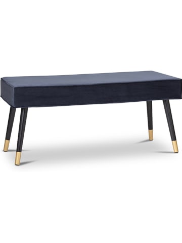 Lifa Living Zitbank "Barcelona" donkerblauw - (B)101 x (H)45 x (D)42 cm