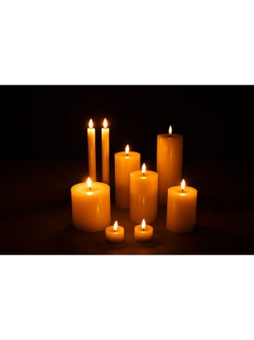 Lifa Living 9-delige set: ledkaarsen crème