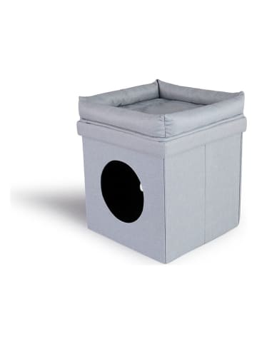 Lifa Living Kattenhuis grijs - (B)38 x (H)44 x (D)38 cm