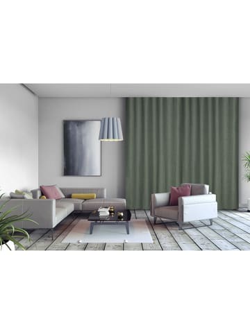 Lifa Living Ösenvorhang "Luxe" in Grün