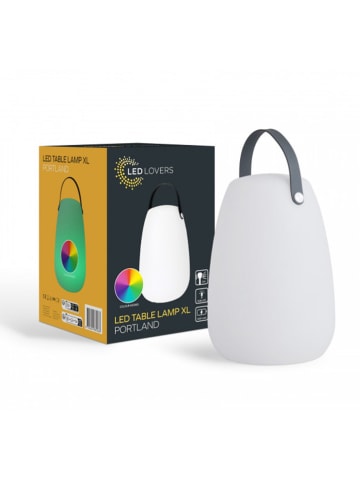 Lifa Living Ledtafellamp wit - (H)33 x Ø 23 cm