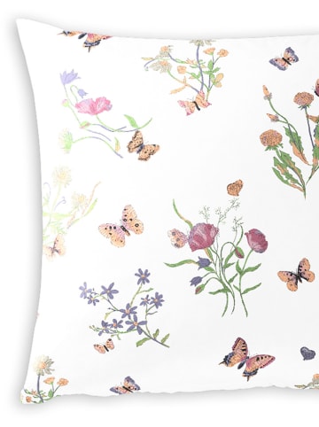 Bierbaum Satin-Bettwäsche-Set "Bierbaum" in Weiß/ Bunt