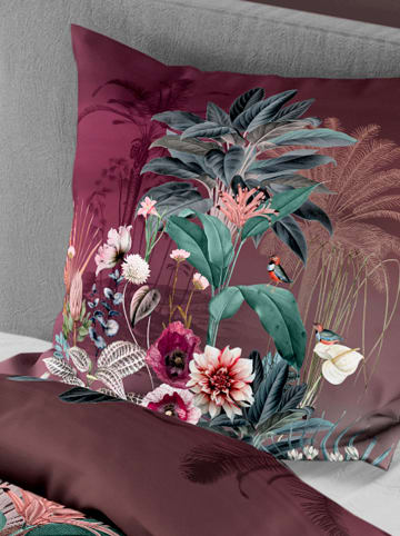 Bierbaum Komplet pościeli satynowej w kolorze fioletowym