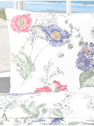 Bierbaum Komplet pościeli w kolorze białym ze wzorem z kory