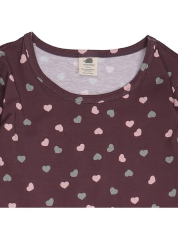 Walkiddy Kleid in Aubergine
