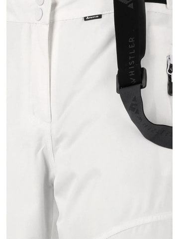 Whistler Spodnie narciarskie "Drizzle Jr" w kolorze białym