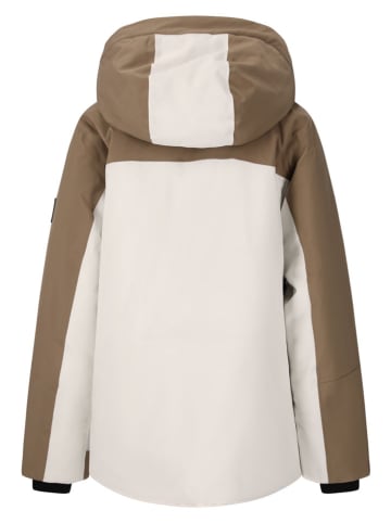 Zigzag Ski-/ Snowboardjacke "Kingland Jr." in Hellbraun/ Creme