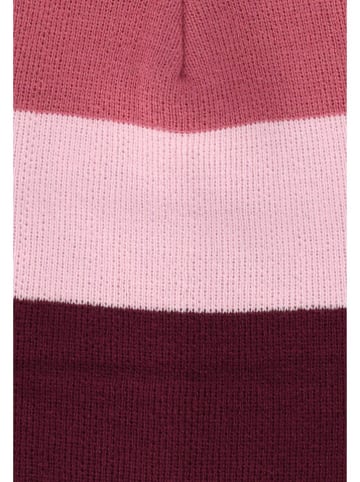 Zigzag Mütze "Nemo" in Rosa/ Bordeaux
