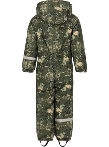 Zigzag Kombinezon zimowy "Tower" w kolorze zielonym