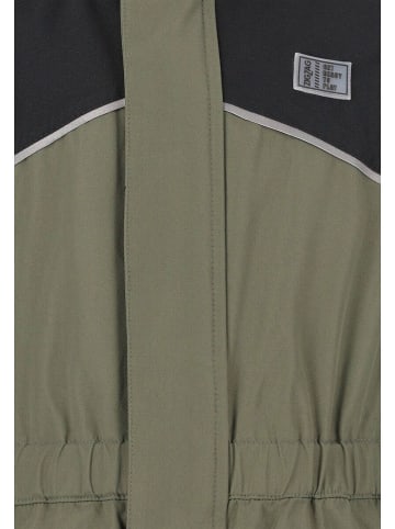 Zigzag Kombinezon zimowy "Stonehill" w kolorze oliwkowo-granatowym