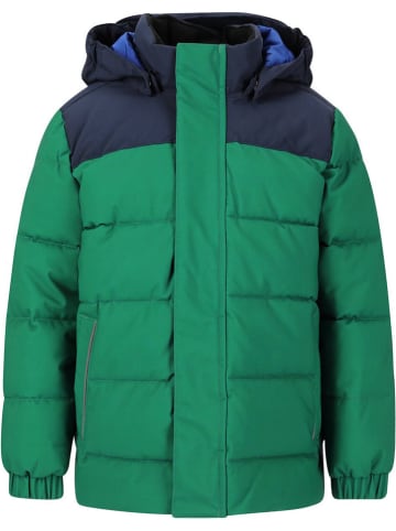 Zigzag Winterjacke "Esra" in Grün/ Dunkelblau