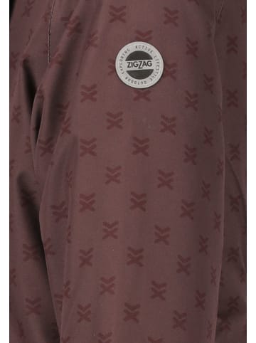 Zigzag Kombinezon zimowy "Freeze" w kolorze brązowym