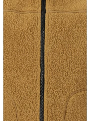 Zigzag Fleece vest "Root" geel