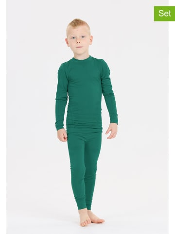 Zigzag 2-delige fuctioneel ondergoedset "Gualala" groen