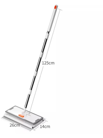 Joybos Vloerwisser wit - (H)125 cm