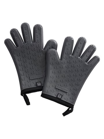 Zwilling Siliconen grillhandschoenen "BBQ+" zwart