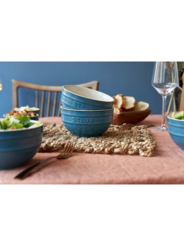 Zwilling 4-delige set: kommen "Staub" blauw - Ø 14 cm