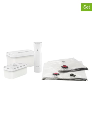 Zwilling 7tlg. Vakuumierset in Weiß/ Grau