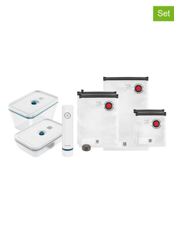 Zwilling 8-delige vacumeerset wit/blauw/grijs