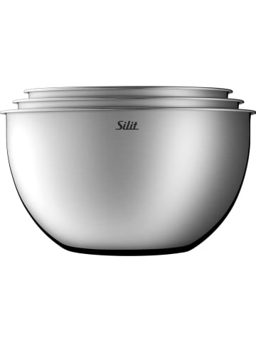 Silit 3er-Set: Edelstahl-Rührschüsseln