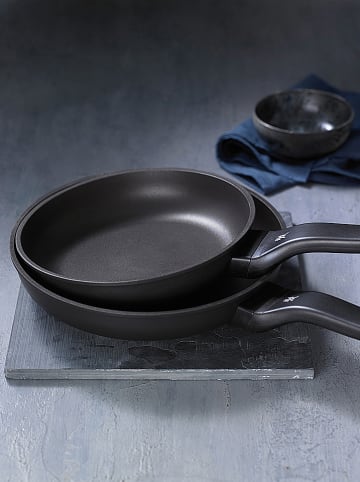 WMF 2-delige pannenset "PermaDur Excellent" zwart