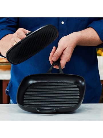 Tefal Grilldeckel in Schwarz - (L)22 x (B)22 cm