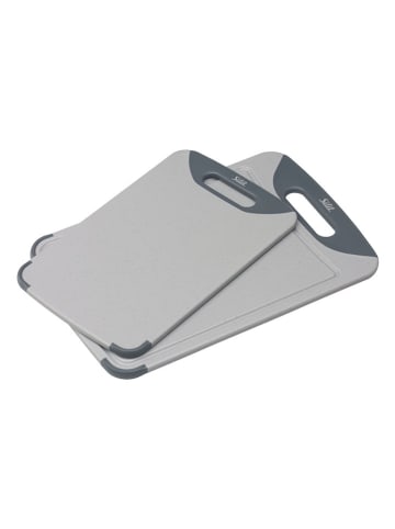 Silit 2er-Set: Schneidebretter in Grau