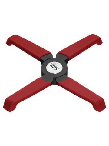 Silit Topfuntersetzer in Rot/ Schwarz - Ø 18,2 cm