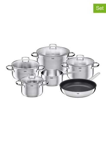 Silit 10-delige roestvrijstalen pannenset "Scalea"
