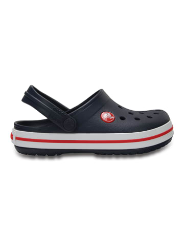 Crocs Chodaki "Crocband" w kolorze granatowo-czerwonym