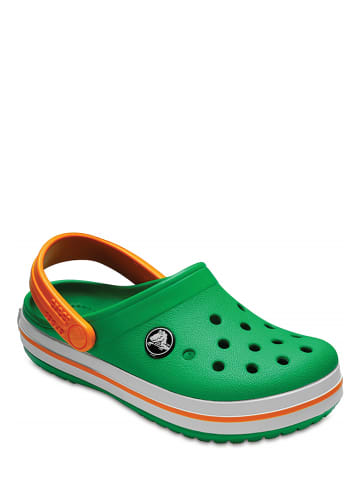 Crocs Chodaki "Crocband" w kolorze zielonym