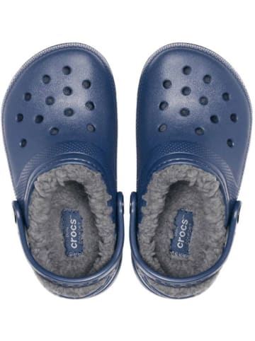 Crocs Chodaki "Classic Lined" w kolorze granatowym