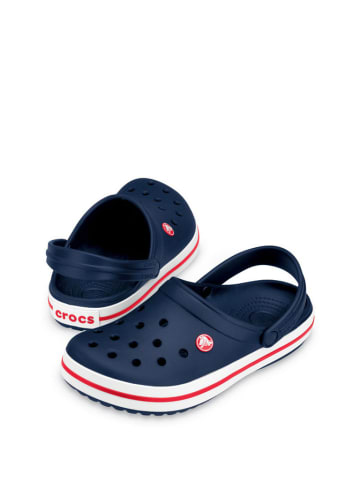 Crocs Chodaki w kolorze granatowo-białym