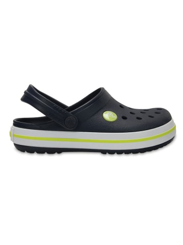 Crocs Chodaki "Crocband" w kolorze granatowo-żółtym