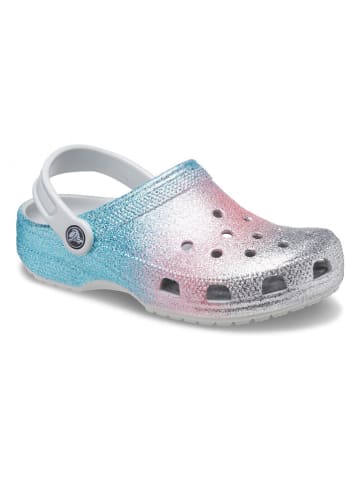 Crocs Crocs "Classic Glitter" grijs/lichtblauw/lichtroze