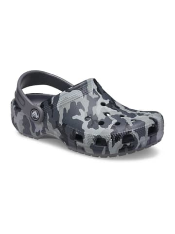 Crocs Chodaki "Classic Camo" w kolorze szaro-czarnym